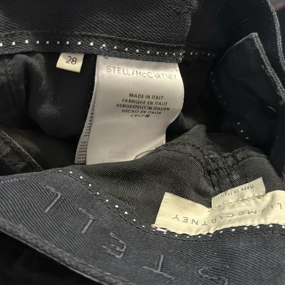 Stella McCartney Black Camo Print Stretch Mid Rise Skinny Jeans - Picture 7 of 9